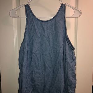 jean tank top!